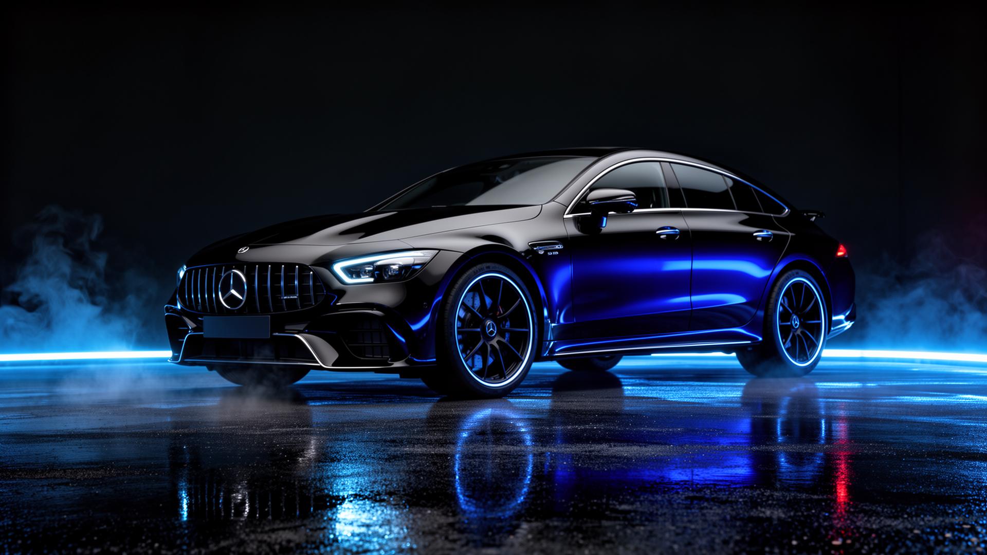 Mercedes-AMG GT 63 S na detailing — glanzende premium afwerking